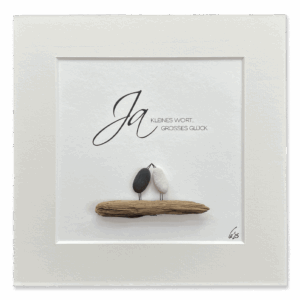 Hochzeitsbild JA (mit Holz) – Bild 4