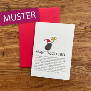 Klappkarte Weihnachten