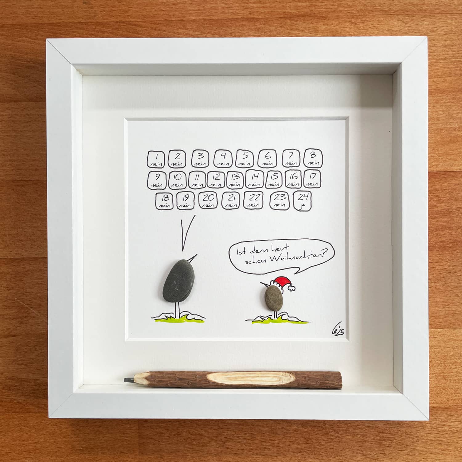 WEIHNACHTSANGEBOT Adventskalender zum Abkreuzen – Bild 2