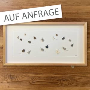 BILD Herde Stiere 30x60cm