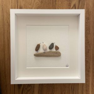 BILD UNIKAT Vögel auf Ast