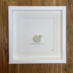 BILD UNIKAT Schaf weiß